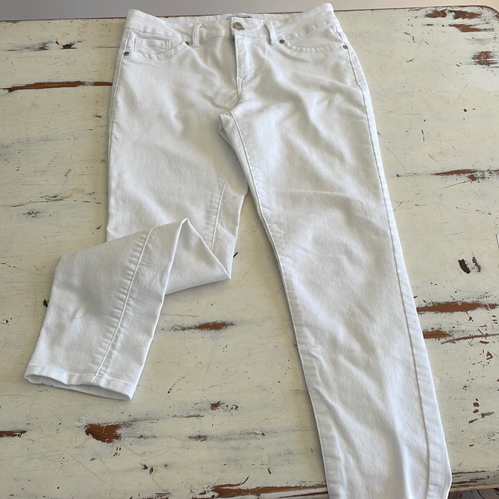 d. jeans size 4 white jeggings